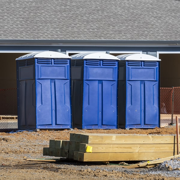 can i customize the exterior of the portable restrooms with my event logo or branding in Otter Lake